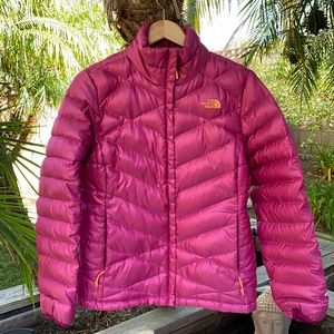 North Face puffy jacket